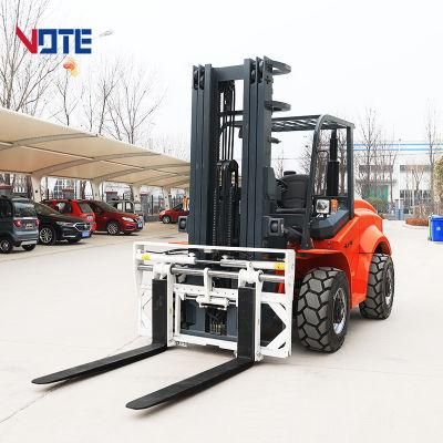 Safe and Reliable 2 to 10 Ton Lifting Height Rough Terrain Forklift Side Shift