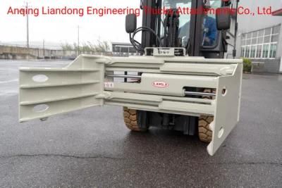 Forklift Telehandler Attachment Revolving/Sideshifting Bale Clamps