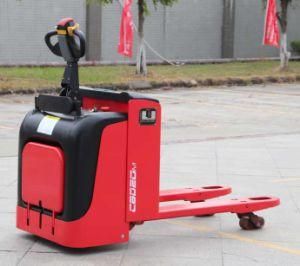 Hot Selling 2.0t Full Electric Pallet Truck with Pedal (CBD20M)