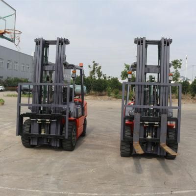 3000kg 3m 4.5m Lift Height Dual Fuel LPG Gasoline Forklift Truck