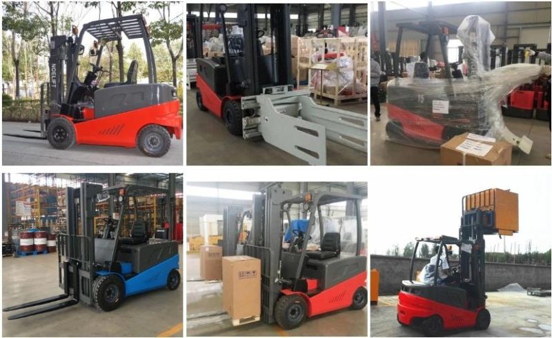 1.5-3.0 Ton Electric Forklift Truck with Curtis Controller Battery Forklift