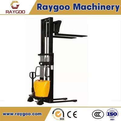 2ton 2.5-3.0meters Lifting Height Stand up Manual Hand Electric Powered Narrow Aisle Order Picker Pallet Stacker Battery Forklift