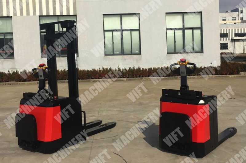 1600 Kg Electric Power Steering Electric Platform Stacker