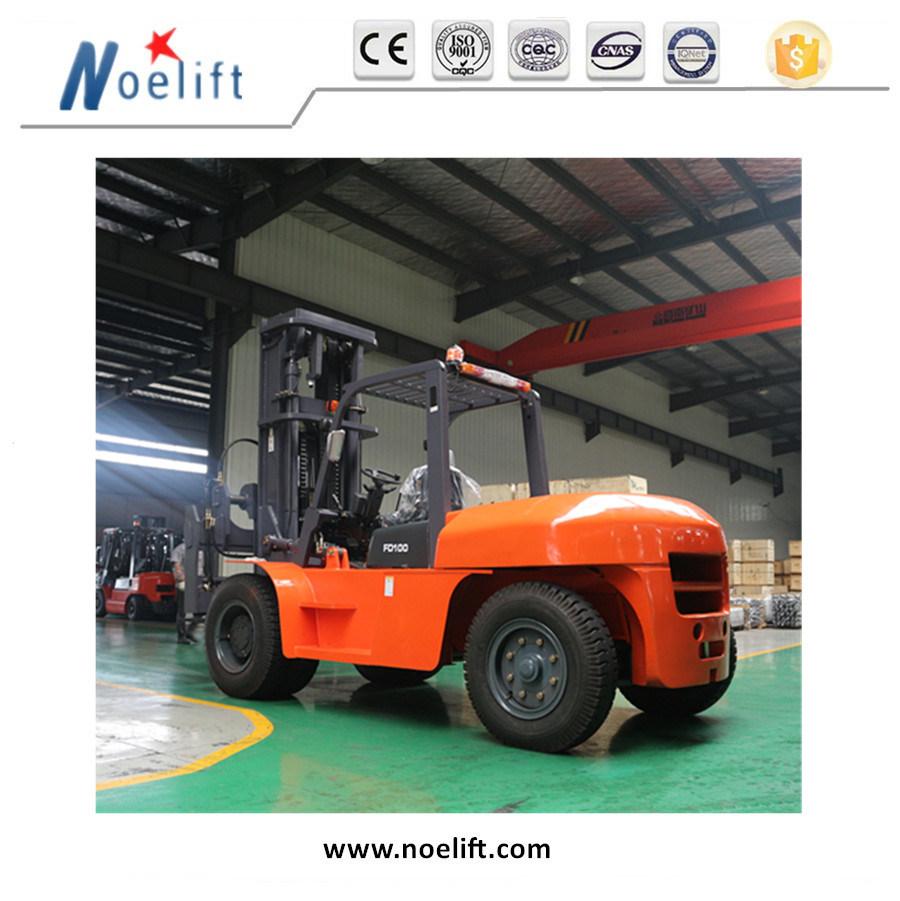10 Ton Capacity Japanese Isuzu Engine Diesel Forklift