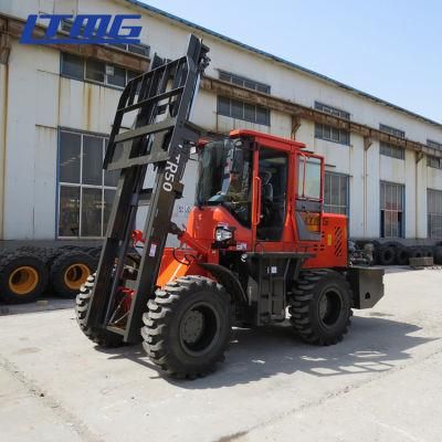 Forklift Machine 3ton 3.5 Ton 5ton Small All Rough Terrain Forklift for Sale