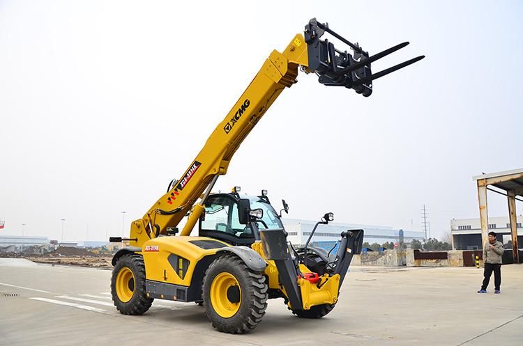 XCMG Manufacturer Xc6-3514K China Mini Small 3.5 Ton 14m Telescopic Forklift Telehandler with Attachment for Sale