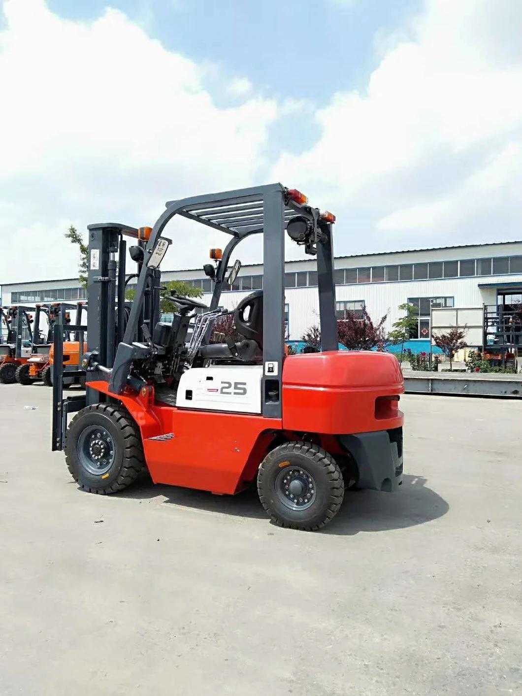 Strong 2.5 Ton Diesel Forklift with Japanese Isuzu C240 Engine