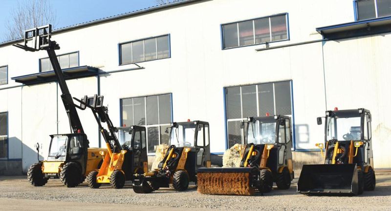 M630-60 Telescopic Forklift Small 4X4 Telehandler with Auto Transmission