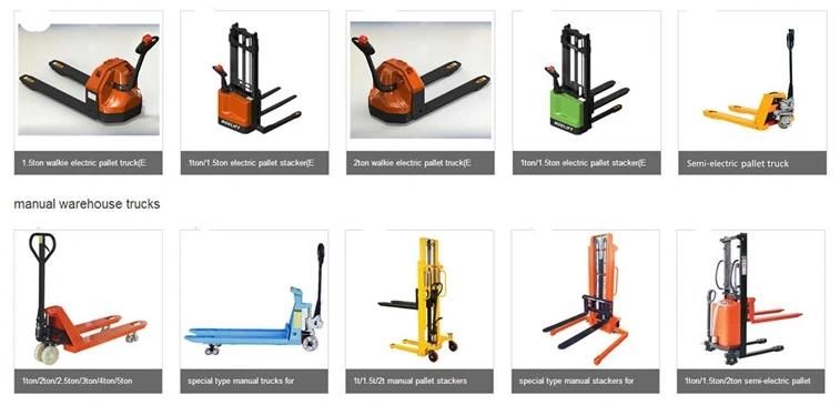 Electric Reach Stacker in Forklift