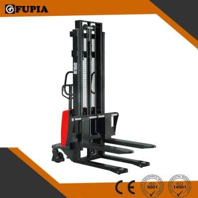 Factory Direct Sale Capacity 1 Ton Hand Operating Forklift Semi Walkie Electric Stacker