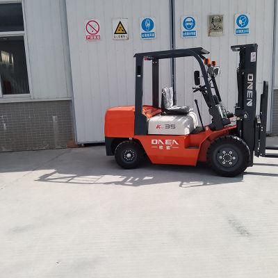 3000 Kg 3500 Kg Load Capacity 3000 mm 3500 mm Lifting Height Four Wheel Diesel Fork Lift
