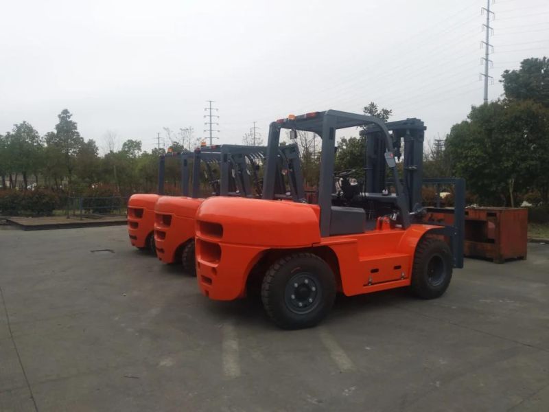 China Forklift Gp Brand High Quality 5ton 7ton 3m 4m 5m 6m Diesel Forklift Truck