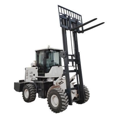 Latest Type Hydraulic Articulated Three Way Forklift Model