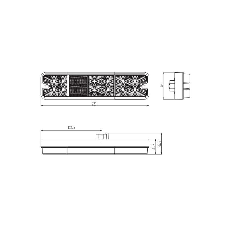 Forklift Parts Forklift Lamp Bfp18010