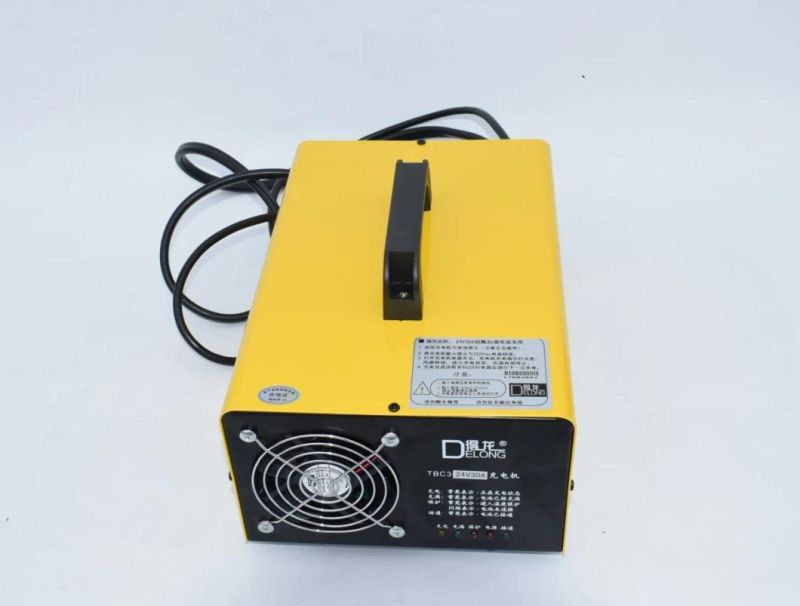 24V 30A Portable Intelligent Battery Charger for Lead-Acid Battery Use