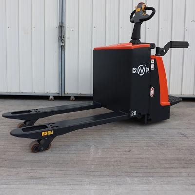 2.0-5 Ton Big Supermarket Full Electric Powered Pallet Truck for Medium Distance Transport