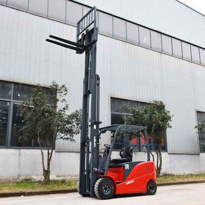Stable Quality 3000-6000mm Electric Forklift with Locked Tilting Valve