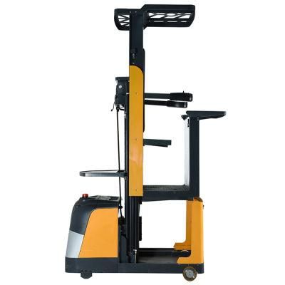 Seated Type 300kg 400kg Narrow Aisle Warehouse Order Picker Machine