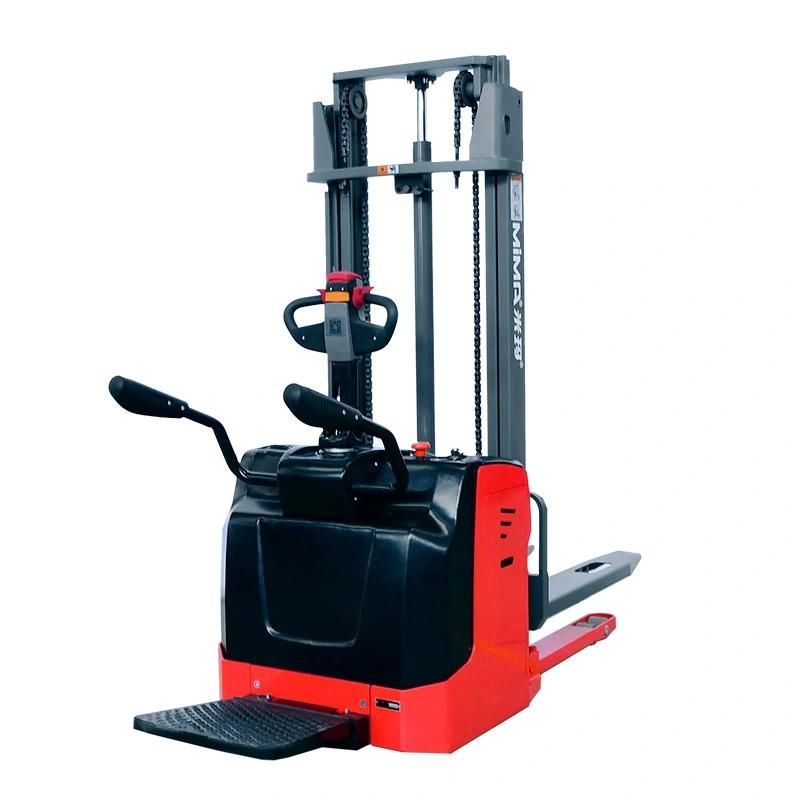 Exquisite Workmanship 1t-5t 1500kg - 2000kg Full Electric Pallet Stacker