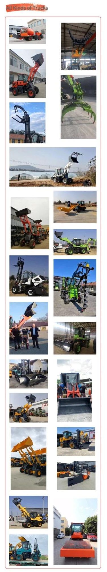 Bueno 3.0ton Rough Terrain Forklift, High Quality with CE Certificate
