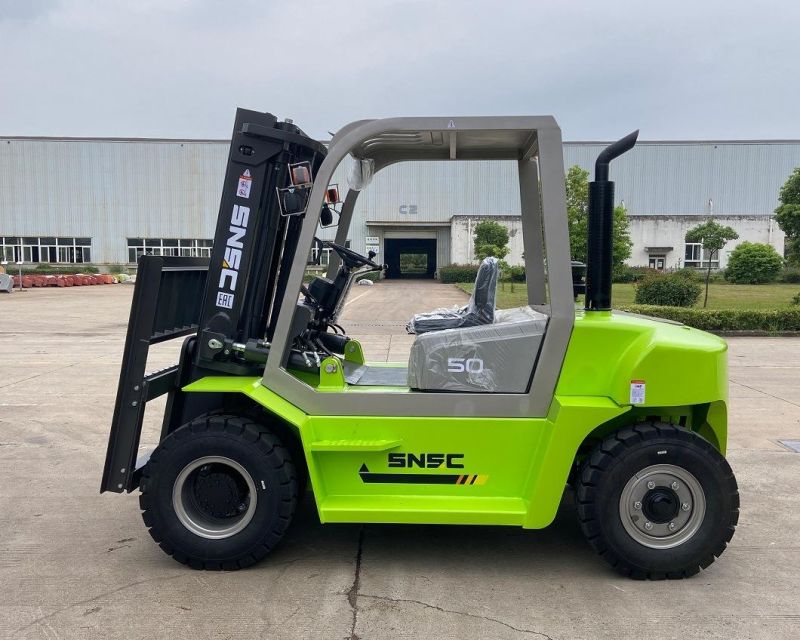Montacargas 5ton Chariot Elevateur Diesel Electric LPG Gasoline Petrol Forklift