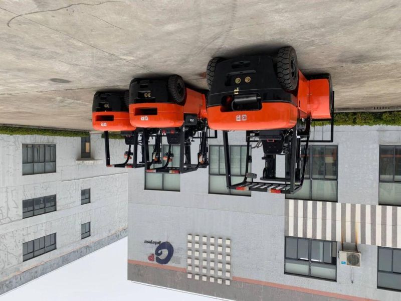 China Forklift Gp Brand High Quality 7ton Lift Height 3m 4m 5m 6m Diesel Forklift Truck