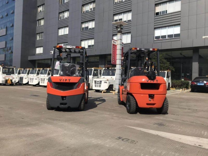 3.5t LPG Forklift Truck with Paper Roll Clamp