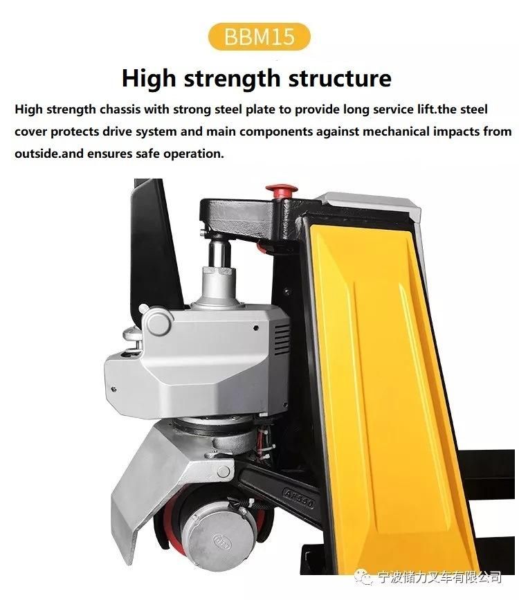 1500kg Lithium Electric Pallet with CE Certificate