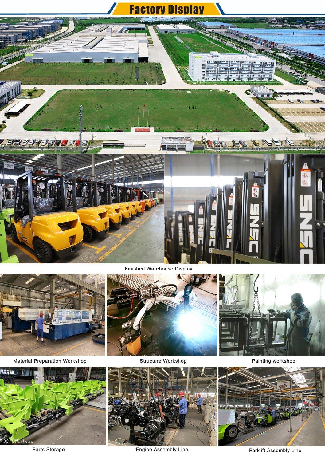 Chinese Snsc Brand 1.5/2/3/3.5/4/5/7/10 Ton Diesel/LPG/Gas/Gasoline Forklift with CE EPA