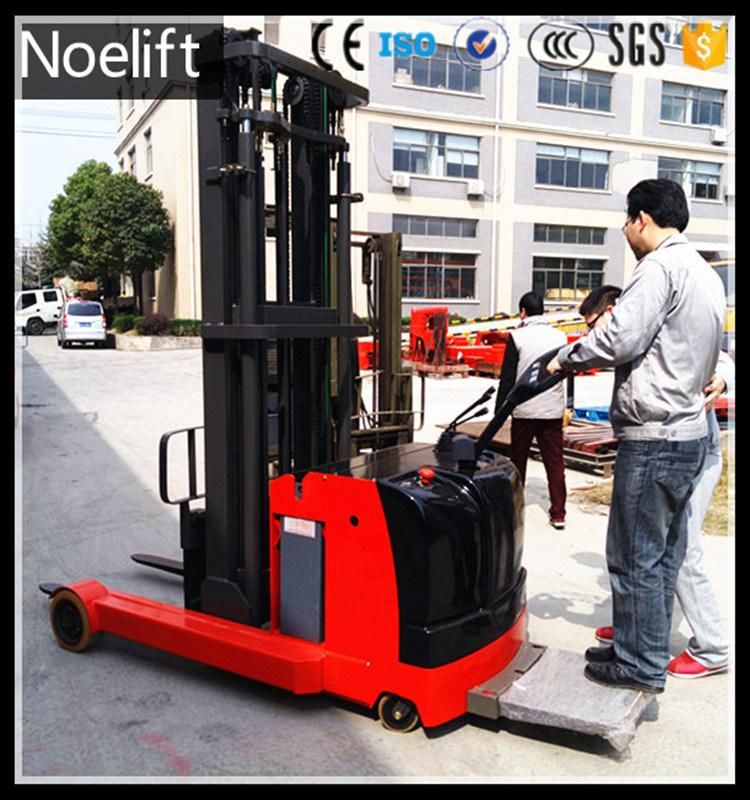 1 Ton 3m Electric Pallet Reach Forklift Stacker