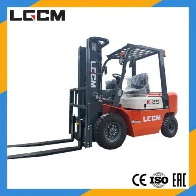 Lgcm 2.5t Rough Terrain Forklift Load for Construction