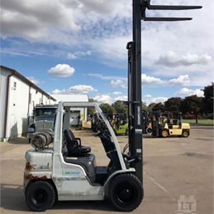 Used Japanese Nissan Forklift Good Performance Japanese Isuzu Engine Diesel Second Hand Forklift on Sale