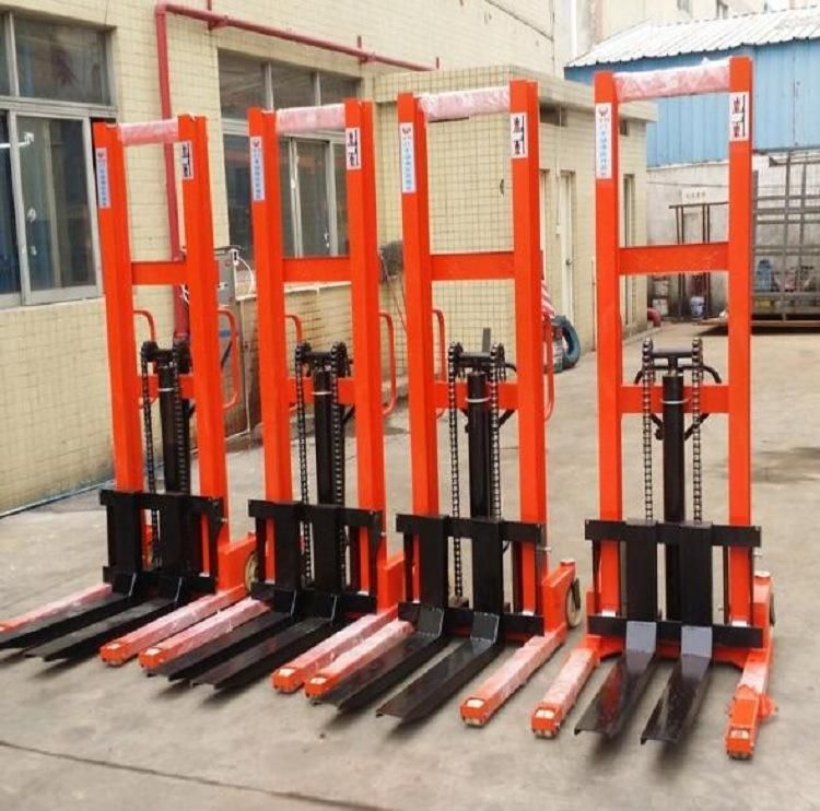 Hydraulic Manual Pallet Stacker/ Hand Hydraulic Lifter Stacker for Sale 1t 2t 3t