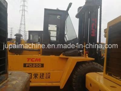 Good Condition Second-Hand Forklift Tcm 20 Ton Forklift