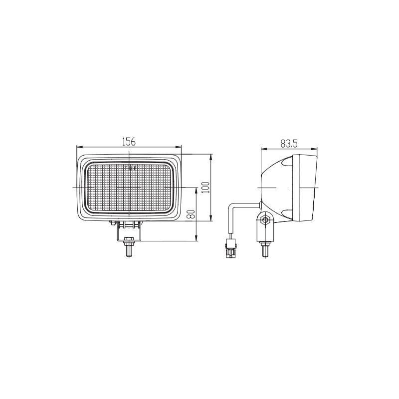 Forklift Parts Forklift Lamp Bfp18026