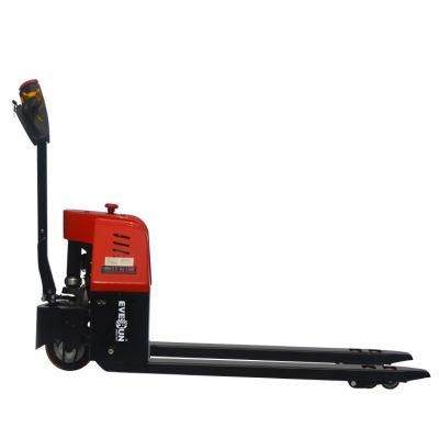 China New Everun ERPT15 1.5ton Cheap Farm Portable Smart Mini Small Electric Stacker Hand Pallet Manuel Truck