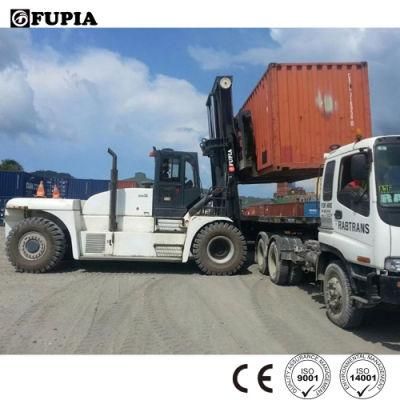 New Construction Equipment Large Wheel Forklift 25 Ton Container Handler Trucks