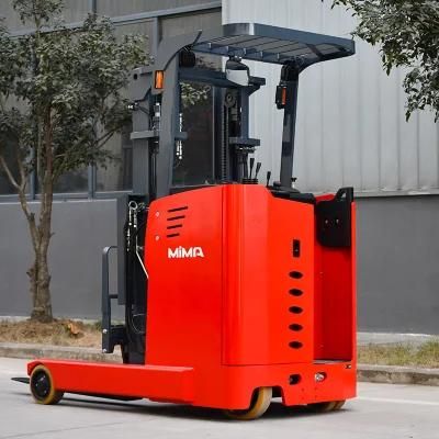 Trustworthy Quality 2000kg Electric Reach Truck with Curtis Controller