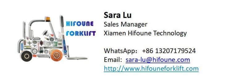Hifoune/Unitcm Brand Price 10 Ton Diesel Forklift with 3-Stage Triplex Mast for Sale