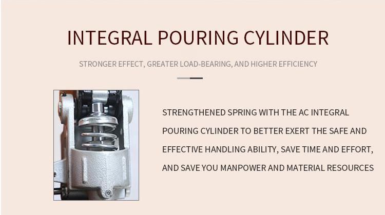 OEM Hydraulic Forklift Manual Jack Fork Lifter