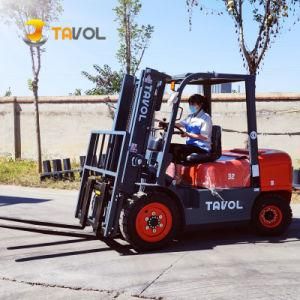 3ton 3.5ton Forklift Crane Forklift for Warehouse Construction Cpcd30 Cpcd35 in Stock