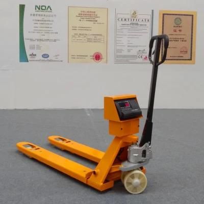 3 Ton Manual Hydraulic Pallet Truck Jack Easy Operate 2t Hand Pallet Truck Manufacturer with Scale