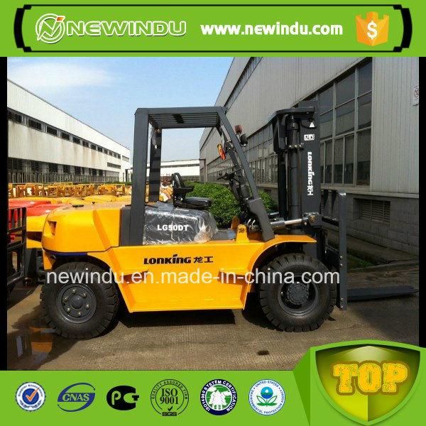 Hoist Lonking Forklift Machinery LG60dt Price with High Quality