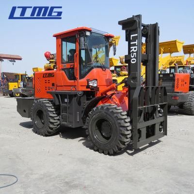 China Forklift Manufacturer New 3ton 3.5ton 5tons Forklift 4WD Rough Terrain Forklift for Sale