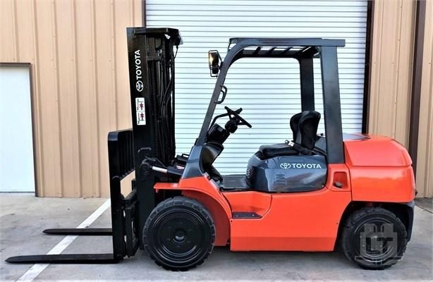 Used Diesel Forklift Toyota 7fdu35 Good Performance Japanese Isuzu Engine Diesel Used Forklift on Sale Best After Sale Sevice