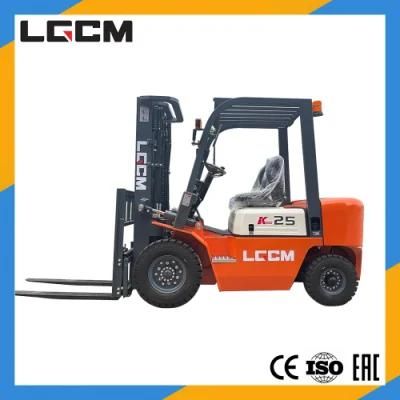 Lgcm Laigong Brand 1.5ton-10ton Diesel Forklift with 3 Mast 4.5m