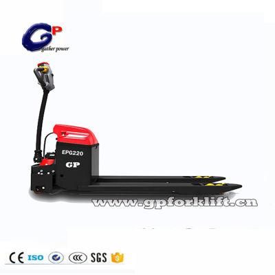 China Gp Brand High Quality 2t Full Electric Pallet Truck AC Power 24V 300ah for Hot Sale