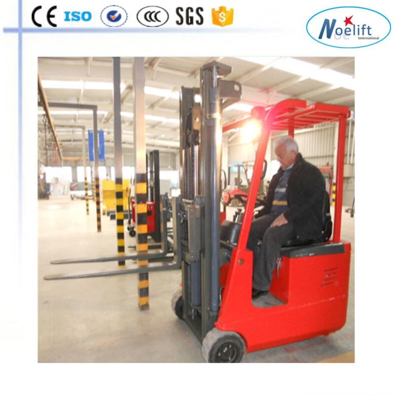 Small Three Wheel Battery Forklift External Forklift