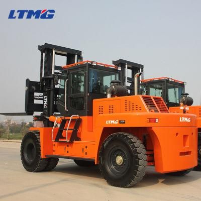 China Ltmg Brand 20 Ton Forklift with Side Shifter Long Fork Japanese Engine Fd200