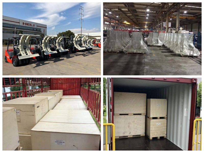 Heli Forklift Parts, Attachments, 2 Tons Single Double Pallets Handler with High Quality